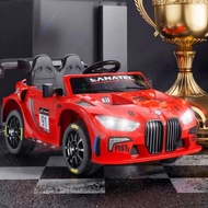 Kids 4-Wheel Electric Ride-On Car, 2-Seater, Remote Control, Rechargeable Toy Car for Boys & Girls