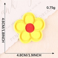 🔥 ถูกสุด 🔥 ตัวรีด ตัวปัก กาวในตัว ลายดอกไม้ Flower สุดน่ารัก งาน DIY ตัวรีดติดผ้า รีดติดเสื้อ Iron on patches - IOP 05
