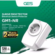 GES GM1-NR Surge Protector GM1NR Lightning-proof electrical plug