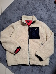 Zip five x Kangol fleece jacket