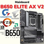 Mainboard Gigabyte B650 AORUS ELITE AX V2 - Floor - Motherboard - 2nd 95% Beautiful
