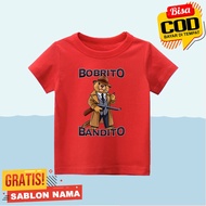 Anomaly Bobritoo Bandito Character Kids T-Shirt - Free Name Printing