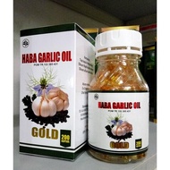 Habba Garlic Oil Gold (Haba Garlic isi 200 kapsul)