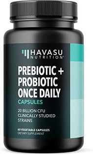 ▶$1 Shop Coupon◀  HAVASU NUTRITION Prebiotics and Probiotics for Women and Men as Digestive Enzyme p