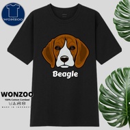BEAGLE DOG T-SHIRT - BEAGLE DOG PICTURE CLOTHES (PREMIUM QUALITY)
