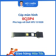 Dell XPS 13 9320 laptop screen cable - 0CJ3P4 - Disassemble the device