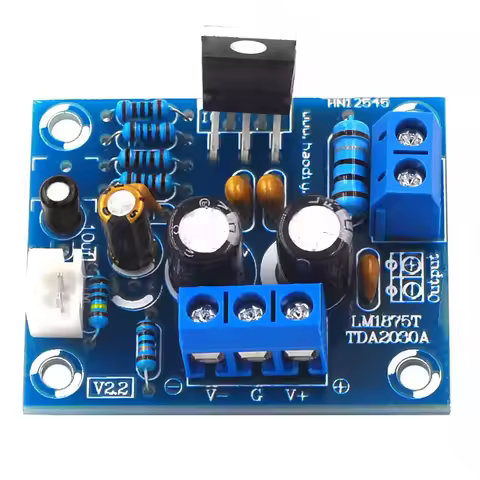 LM1875T Mono Channel Stereo Audio Amplifier Board Module HIFI 20W Power Amplifier Board Speaker Powe