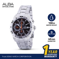 Jam Tangan Pria Alba Active Quartz Stainless Steel AF8M95 AF8M95X1 Original