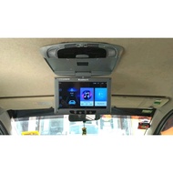 LEON Proton Ertiga Exora Perodua Alza 9 inch FHD LED LCD Roof Monitor Super Slim