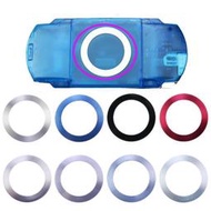 台灣現貨1 件用於 PSP 2000  1000 後門蓋外殼的 PSP1000 PSP2000 遊戲機配件的彩色後環