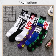 1 Pair High Quality Fashion Sock Men Sock Unisex Stoking Panjang (MustBuySeries) (HOT) 3003-Series2