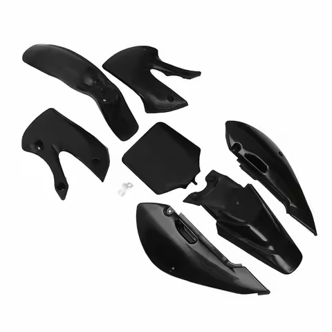 Motorcycle ABS Full Fairing Body Kits Mudguards Fenders for Kawasaki KLX 110 KX65 DRZ110 Dirt Pit Bi