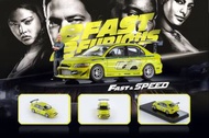 預訂 Pre-Order 再販 Fast Speed FS 1:64 Mitsubishi Lancer Evolution EVO VII 第7代 FNF Green 速度與激情 狂野時速