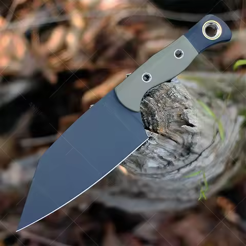 BM 4010 Bk-01 Knife - Cpm-154 Black Coated Blade, Od Green G10 Handle Outdoor Camping Style Hiking M