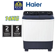 Haier (16KG) Semi Auto Washer HTW160-M1217 Washing Machine