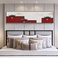 Hotel Tea Room Chinese Style Decorative Paintings New Chinese Style Horizontal Version Bedroom Octag