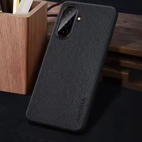 Case for Samsung Galaxy A37 coque Luxury Vintage cloth pattern leather Skin Phone cover funda for sa