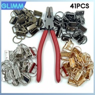 41 Pcs Key Fob Hardware Set Metal Hardware With Key Fob Pliers 4Colors Webbing Tail Clip For Key Fob