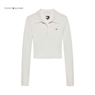 Tommy Jeans Women's Essential Polo LS Sweater