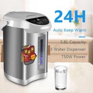 110V電熱水瓶桌面臺式飲水機即熱式恒溫一體商用大容量燒水桶臺灣雲吞
