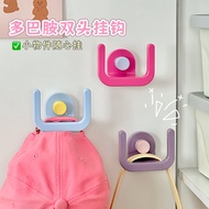 Dopamine Suction Cup Slipper Rack Bathroom Rotating Suction Cup Storage Hook for Student Dormitory T