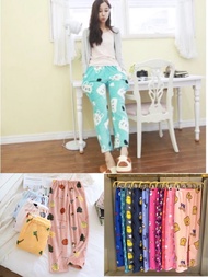 Adult Pranela Velvet Makapal Pajama For Adult Women and Men Sleepwear Pants Freesize