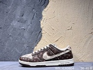 LV x Nike Dunk Low 路易威登聯名耐克灰金暴力熊 板鞋籃球鞋