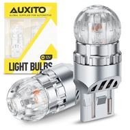 AUXITO 2PCS 7440 LED Turn Signal Light Bulb Amber Yellow T20 WY21W W21W LED Plug And Play 12V 24V