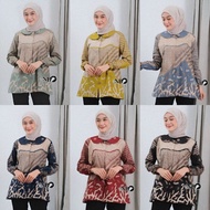 Modern WOMEN'S BATIK TOPS WOMEN'S OFFICE BATIK CLOTHES BATIK NEW UNIFORM BLOUSE