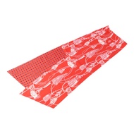 HERMES 絲質Maxi Twilly絲巾White/Red