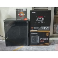 MERDEKA CPU ryzen 5 5600g, 16gb ram 512gb ssd