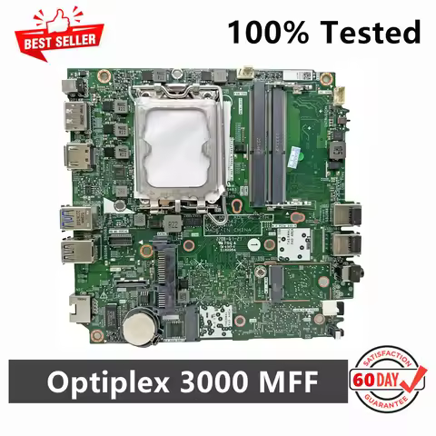For Dell Optiplex 3000 Micro MFF Motherboard Intel Socket LGA1700 057FFP 57FFP 09CKT0 9CKT0 0PW9RR P