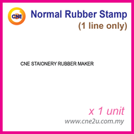 Custom Made Normal Rubber Stamp Address Chop / Cop Getah / Stamp Cop / COP GETAH NAMA PELAJAR / 名字印章