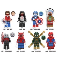X0282 Toy Man Minifigure Compatible with Lego Heroes Returnless Movie Third Party Building Blocks Spider Assembly Villain HI8T