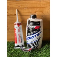 Rs8 Scooter oil (800 ML) + Rs8 Gear oil