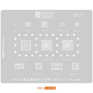 UN1 UN2 UN3 U-UNI1UIS8910/UIP8910 AMAOE BGA Stencil For UMS512T UMS9230H R818UWP51065 UMW2652/2651 S