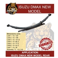 Molye / Leaf Spring Assembly for Isuzu D-Max Rear (MATIBAY)