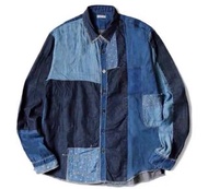 Size 3 Demin Jacket kapital denim patchwork shirt boro
