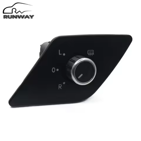 16D959565 / 5C7 959 565 C D H F For Volkswagen VW Jetta MK6 Side Mirror Adjust Switch Knob W/ Heat 6