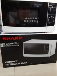 Original Microwave Sharp R 220 Sharp Microwave Oven Low Watt 20 L