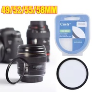 UV Filter / UV Filter Cuely DSLR Mirrorless Camera Canon Nikon Sony Fujifilm 58MM 52MM 49MM 55MM