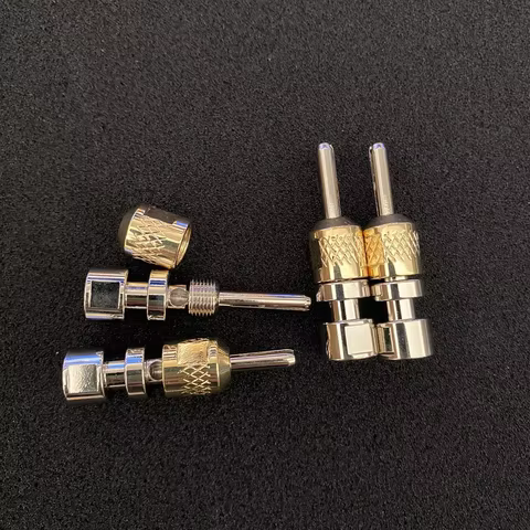 Banana Plug CAB Locking Fever Horn Cable Plug Banana Plug Y Fork Conversion Plug