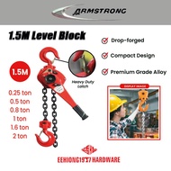 ARMSTRONG 1.5M Heavy Duty Level Block Chain Block Manual Level Block