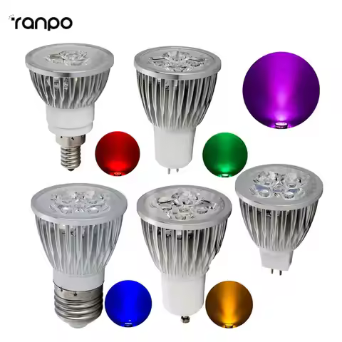 1pcs Super Bright 9W 12W 15W GU10 MR16 E27 E14 E12 LED Bulbs Dimmable LED Spotlight Bulb 220V DC 12v