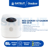 RICE COOKER 1 LT GAABOR GRS-25-D - Small Magic Com Low Watt Non-Stick Pan Original