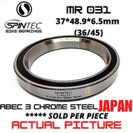 SPINTEC MR 031 Japan Chrome Steel Rubber Sealed Bearings for TREK Bike Headsets
