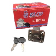 Elco EL-101.16mm Drawer Lock ELCO Drawer Lock 1 box contains 12 pcs Wholesale Elco EL Drawer Lock - 