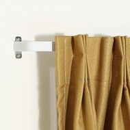 捷安傢飾│Home Desyne│MIT│ㄇ型│單層│伸縮窗簾桿│白色│