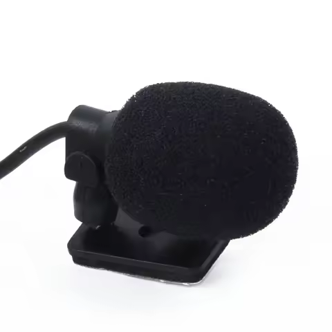 3.5mm Car Audio Microphone Radio Microphone Plug Wired Mic 3m Cable for Bluetooth-compatible Pioneer