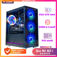 PC GAMING Chuyên game Đồ Hoạ cấu hình Main H310 | Core i5 9400F | Ram 16GB | SSD 128GB |VGA GTX 1060